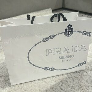 Prada Paper Shopping Bag